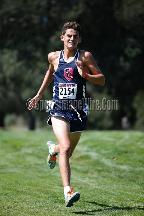2014StanfordD2Boys-145.JPG - D2 boys race at the Stanford Invitational, September 27, Stanford Golf Course, Stanford, California.